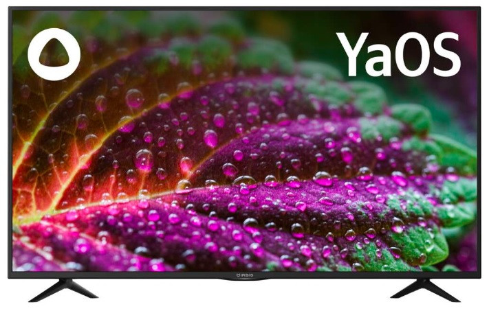 Телевизор IRBIS 55U1YDX186BS2 ЯНДЕКС ТВ 4K