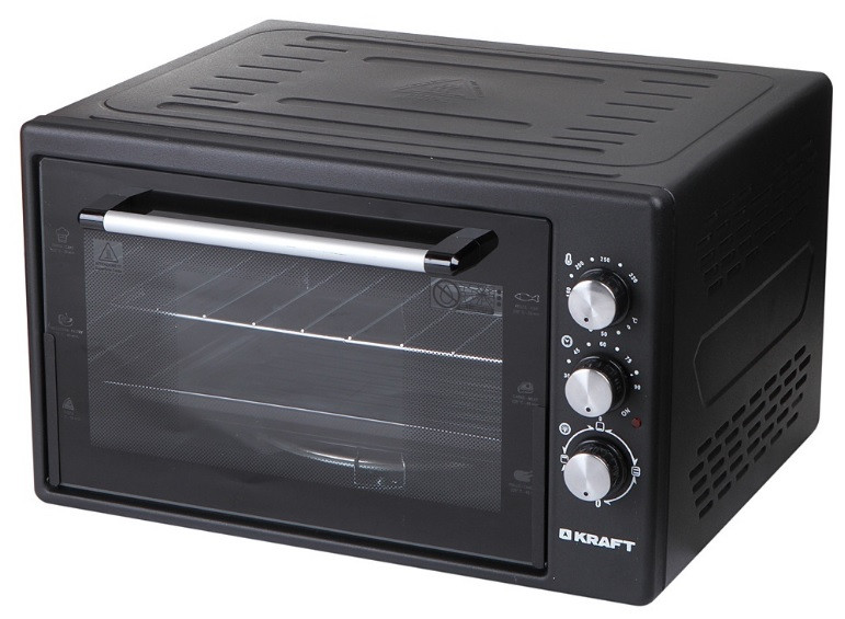 Электропечь KRAFT KF-MO3801BL