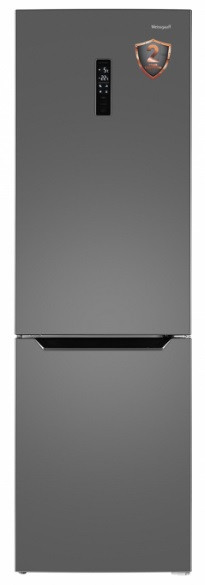 Холодильник WEISSGAUFF WRK 2000 INOX Инвертер A++ No Frost