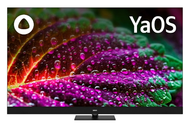 Телевизор BBK 55LED-8259UTS2C QLED Яндекс ТВ