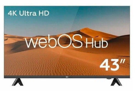 Телевизор BQ 43FSU38B WebOS 4K